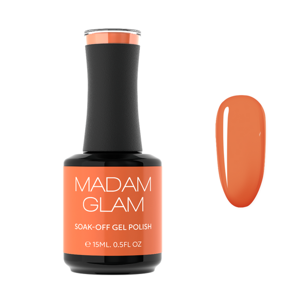 Madam Glam - Gel Polish - Orange Poppy