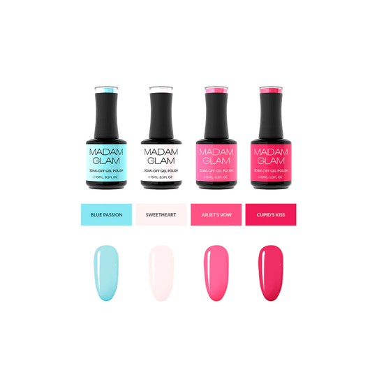 Madam Glam - Gel Polish - Magnetic Love Creme Gels Bundle