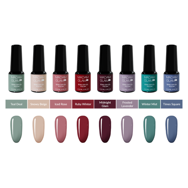 Madam Glam - Mini Gel Polish - Fall Editon Bundle