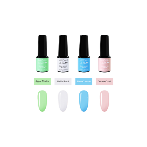 Madam Glam - Mini Gel Polish - Pastel Edition Bundle
