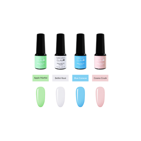 Madam Glam - Mini Gel Polish - Pastel Edition Bundle