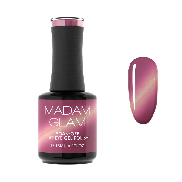 Madam Glam - Cat-Eye Gel Polish - Golden Leaves