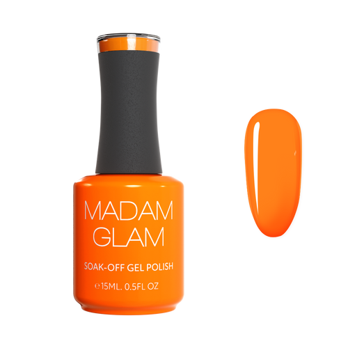Madam Glam - Gel Polish - Electric Tangerine