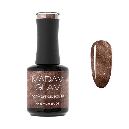 Madam Glam - Gel Polish - Toasted Pecan