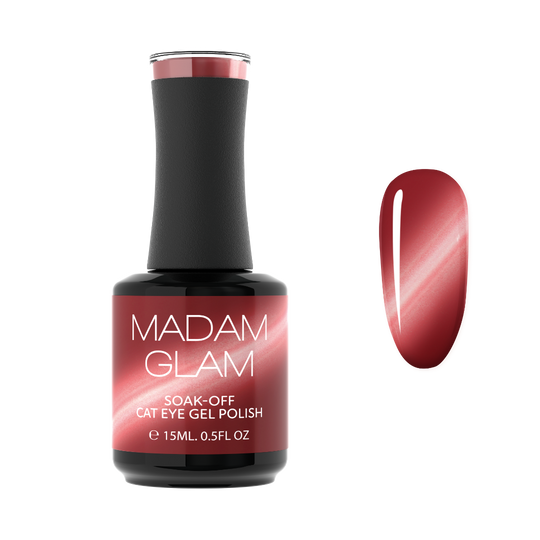 Madam Glam - Cat-Eye Gel Polish - Ruby Thorns