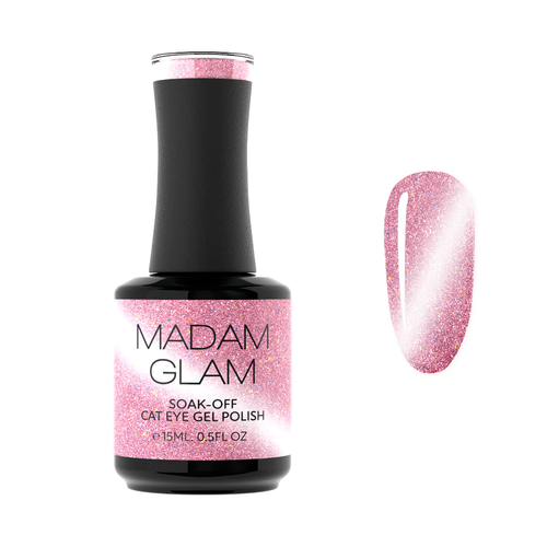 Madam Glam - Cat-Eye Gel Polish - Blush Twinkle