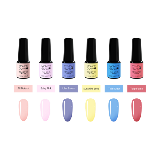 Madam Glam - Mini Gel Polish - Spring Edition Bundle