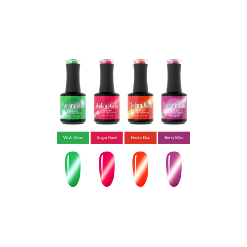 Madam Glam - Gel Polish - Summer Rush Cat-Eye Bundle