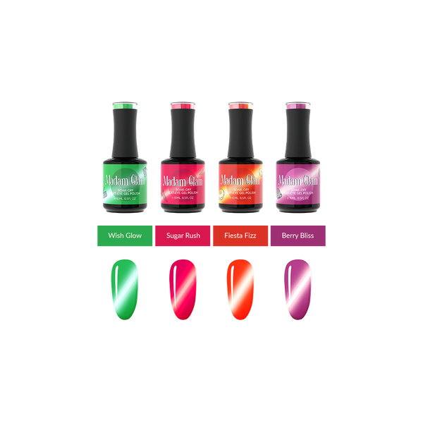 Madam Glam - Gel Polish - Summer Rush Cat-Eye Bundle