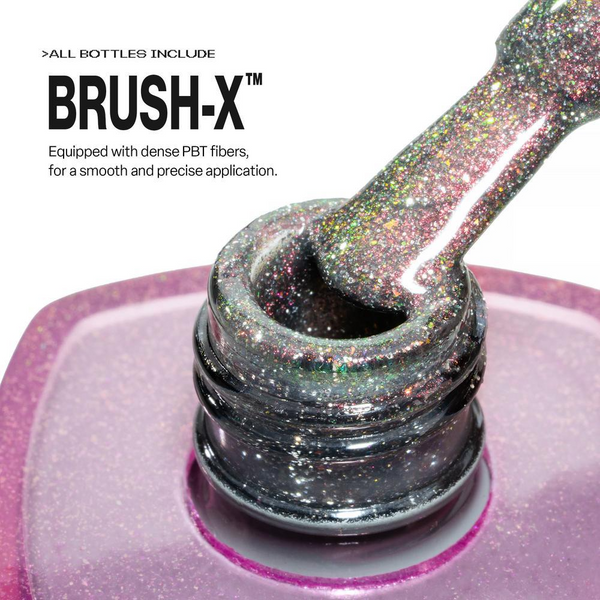Apres - Gel Couleur - Magnetic Flash Glitter - Dial Up Drama