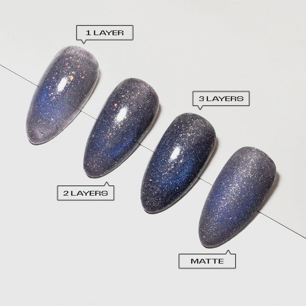 Apres - Gel Couleur - Magnetic Flash Glitter - My Top Eight