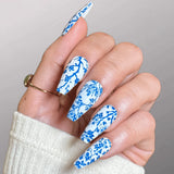 Maniology - Stamping Plate - Tiny Blossom (M659)