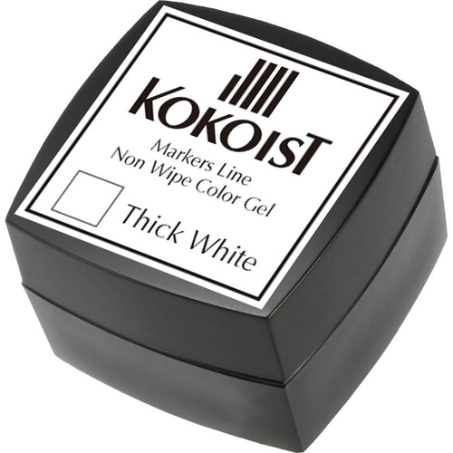 Kokoist - Color Gel - Markers Line Non Wipe Thick White 2.5g - #ML-01