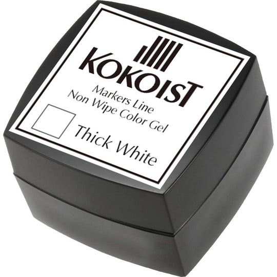 Kokoist - Color Gel - Markers Line Non Wipe Thick White 2.5g - #ML-01