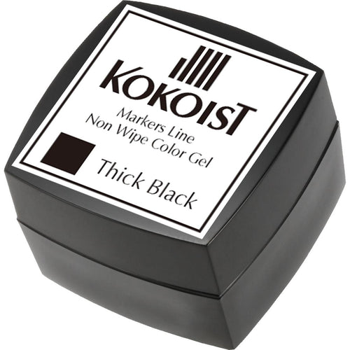Kokoist - Color Gel - Markers Line Non Wipe Thick Black 2.5g - #ML-02