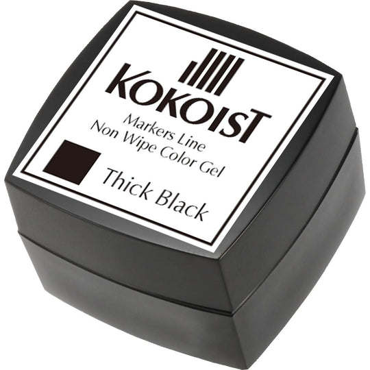 Kokoist - Color Gel - Markers Line Non Wipe Thick Black 2.5g - #ML-02