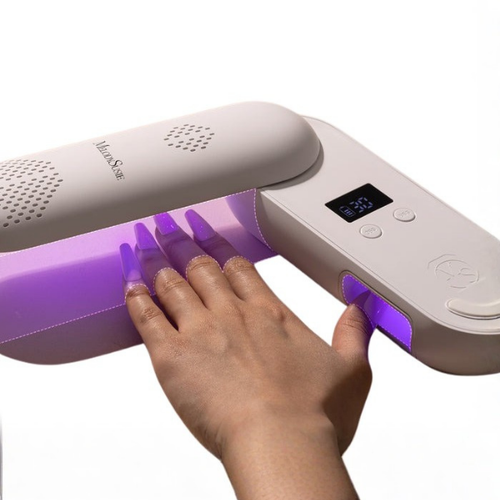 MelodySusie - P-Plus20F Innovative UV Protection Rechargeable UV/LED Nail Lamp - White