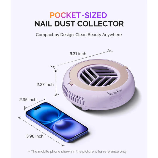 MelodySusie - HProA Nail Dust Collector - Purple