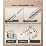 MelodySusie - SC320F Rechargeable Nail Drill 30000RPM - White