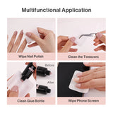 MelodySusie - 1050 Pcs Lint Free Nail Wipes