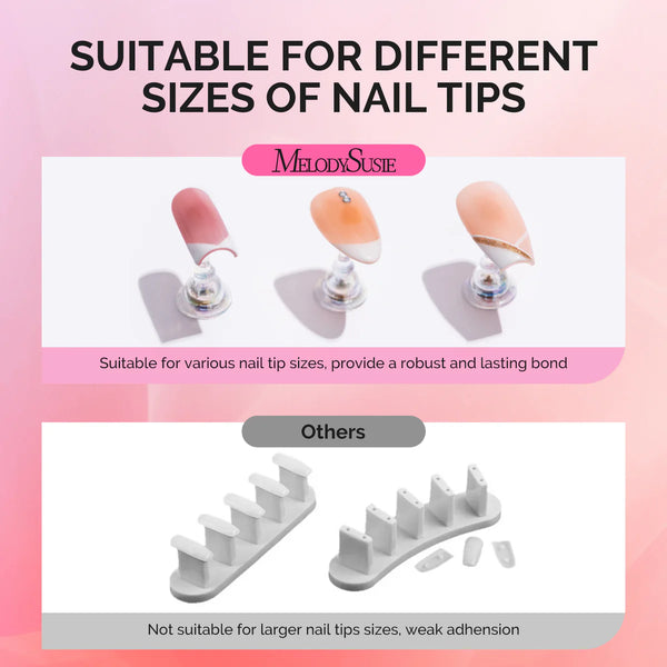 MelodySusie - 2 Sets Acrylic Magnetic Nail Stand