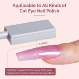 MelodySusie - Cat Eye Gel Nail Polish Magnets Set 12 Pcs