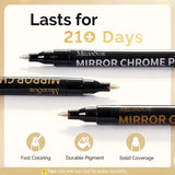 MelodySusie - Nail Art Pens Set Chrome Metallic 3 Colors