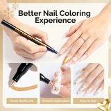 MelodySusie - Nail Art Pens Set Chrome Metallic 3 Colors