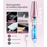 MelodySusie - Pc800G Rechargeable Feet Callus Remover - White Rose