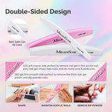 MelodySusie - Professional Nail Files And Buffers 16Pcs Kit - 100/180 Grit