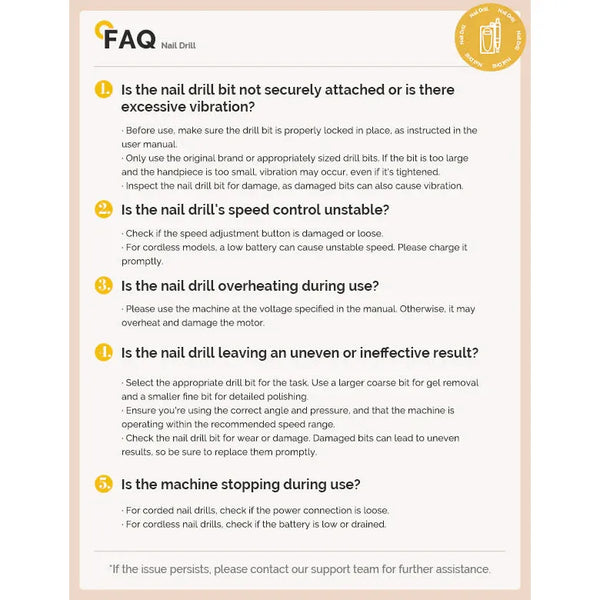 MelodySusie - Scamander (Sc320H) Rechargeable Nail Drill 30,000Rpm - Black