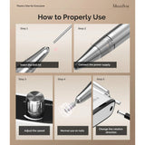 MelodySusie - Scamander (Sc320H) Rechargeable Nail Drill 30,000Rpm - Black