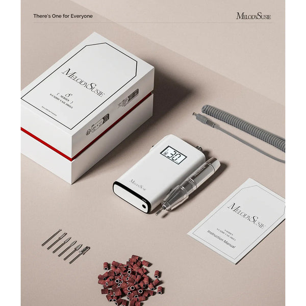 MelodySusie - Scamander (Sc320H) Rechargeable Nail Drill 30,000Rpm - Black