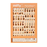 Deco Beauty - Nail Art Stickers - Miffy In Neutrals
