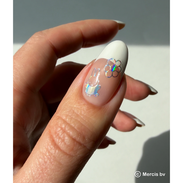 Deco Beauty - Nail Art Stickers - Miffy Is Holo!