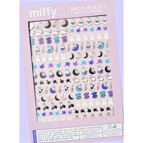 Deco Beauty - Nail Art Stickers - Miffy's Sweet Dreams