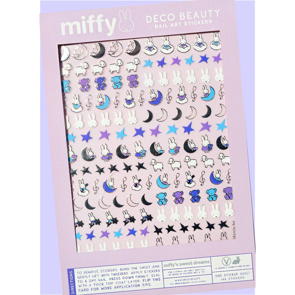 Deco Beauty - Nail Art Stickers - Miffy's Sweet Dreams
