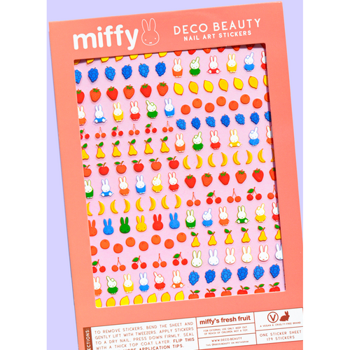 Deco Beauty - Nail Art Stickers - Miffy's Fresh Fruit