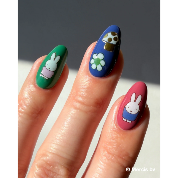 Deco Beauty - Nail Art Stickers - Miffy's Mushroom