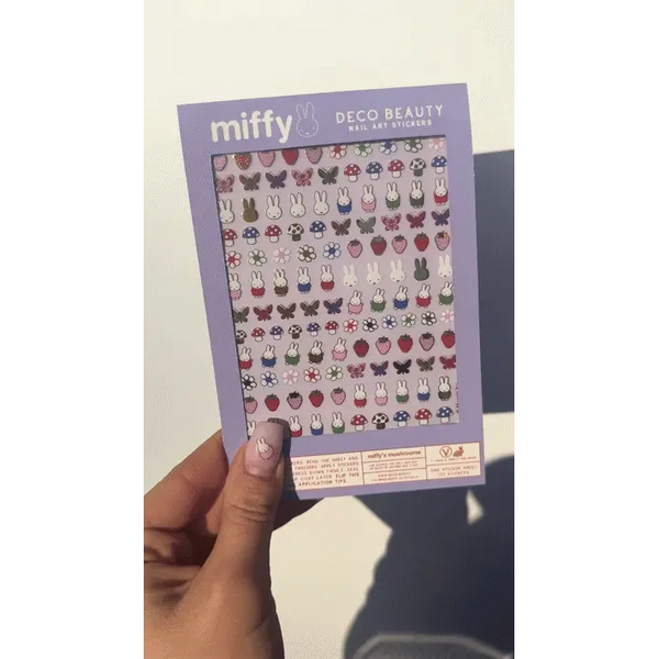 Deco Beauty - Nail Art Stickers - Miffy's Mushroom