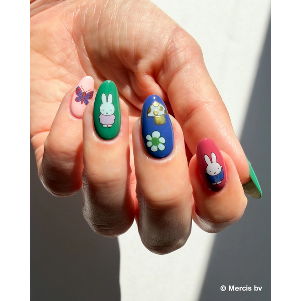 Deco Beauty - Nail Art Stickers - Miffy's Mushroom