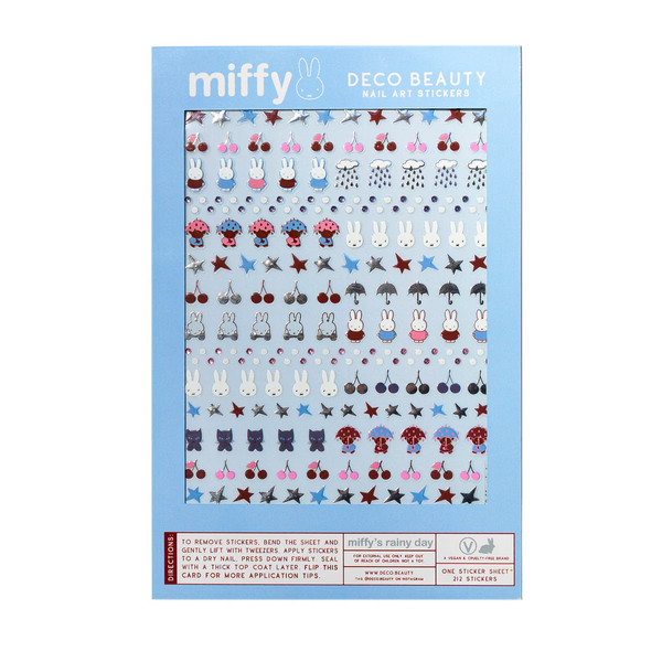 Deco Beauty - Nail Art Stickers - Miffy's Rainy Day