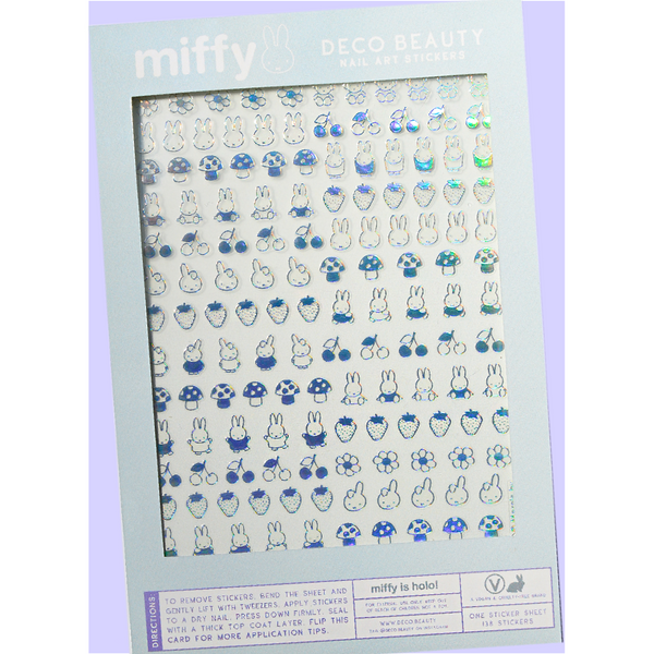 Deco Beauty - Nail Art Stickers - Miffy Is Holo!