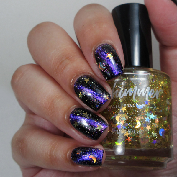 KBShimmer - Nail Polish - Moon A Little Closer Topper