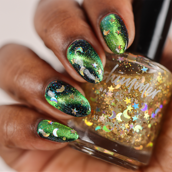 KBShimmer - Nail Polish - Moon A Little Closer Topper