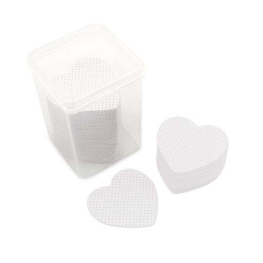 Daily Charme - Heart-Shaped Nail Cleansing Wipe / White / 200 pcs