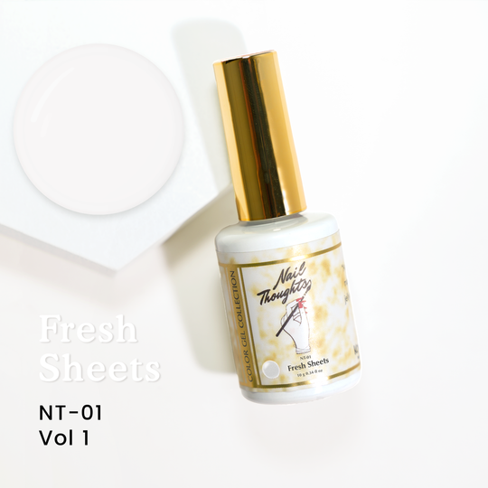 Nail Thoughts Color Gel - Fresh Sheets - #NT-01