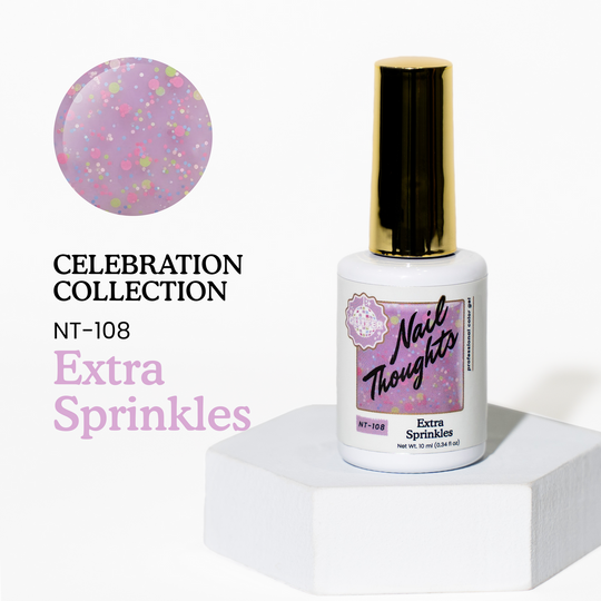 Nail Thoughts Color Gel - Extra Sprinkles - #NT - 108