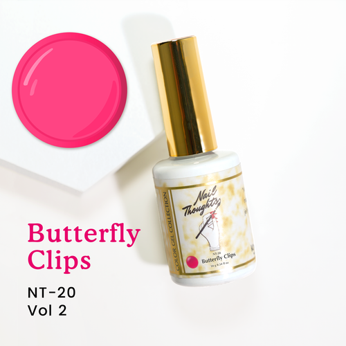 Nail Thoughts Color Gel - Butterfly Clip - #NT-20