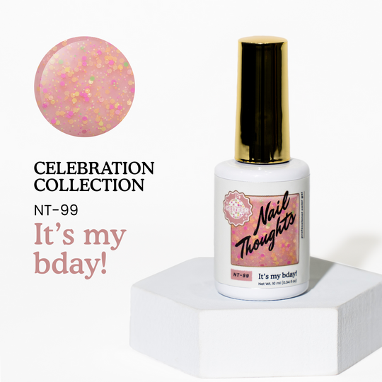 Nail Thoughts Color Gel - It’s my bday! - #NT - 99